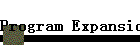 Program Expansion