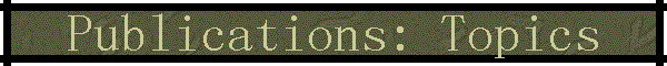 Publications: Topics